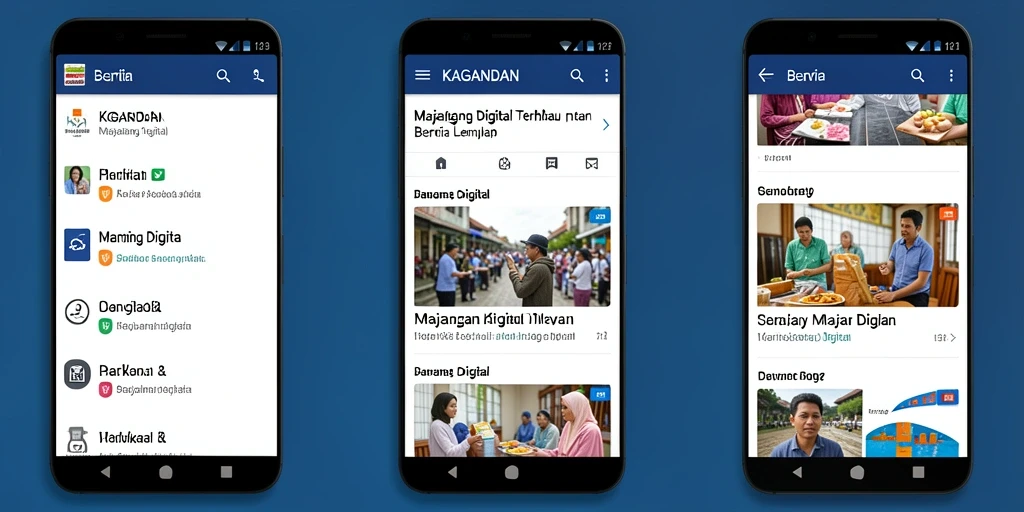 Antarmuka KAGANDAN yang sederhana dan mudah digunakan.