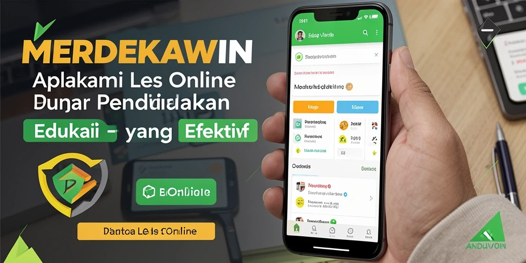 Tampilan antarmuka MERDEKAWIN yang intuitif dan menarik.