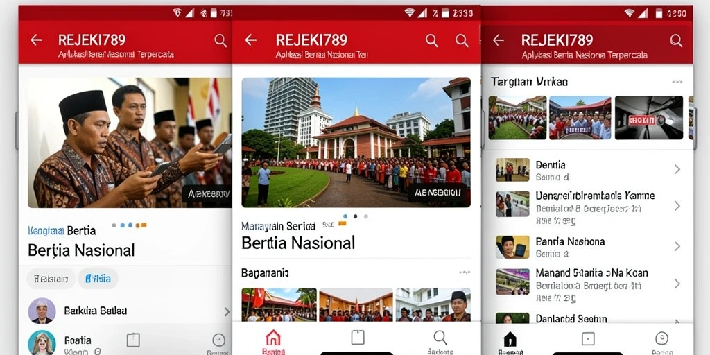 Antarmuka aplikasi REJEKI789 yang informatif dan menarik.