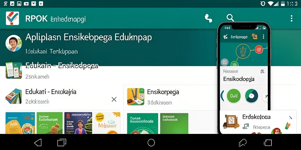 Antarmuka aplikasi Ensiklopedia RPOK yang menarik dan informatif.